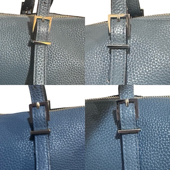 kate spade LIKE NEW New York Watson Lane Maya Leather Tote Bag in blue